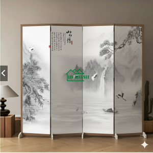 Bình phong gỗ giá rẻ 6