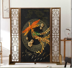 Vách gỗ ngăn phòng 11