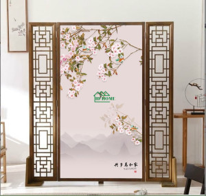 Vách ngăn gỗ đẹp 09