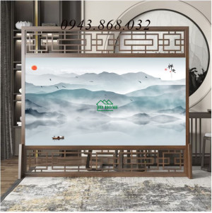 Vách ngăn gỗ 01