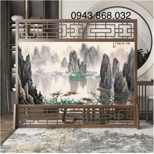Vách ngăn gỗ 3