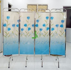 Bình phong vải inox 01