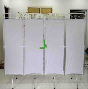 Bình phong khung sắt mạ...