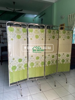 Bình phong inox vải giá rẻ