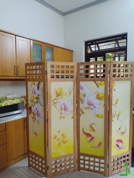 Tại sao bạn nên chọn bình phong gỗ ngăn bếp?