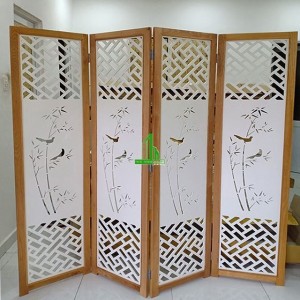 Bình phong gỗ CNC