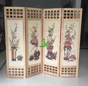 Bình phong gỗ hiện đại