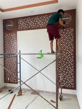Vách ngăn cnc bàn thờ