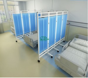 Vách ngăn y tế cho phòng chống bệnh đậu mùa khỉ