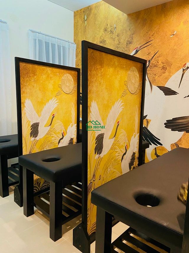 binh phong go trang tri spa binh tan