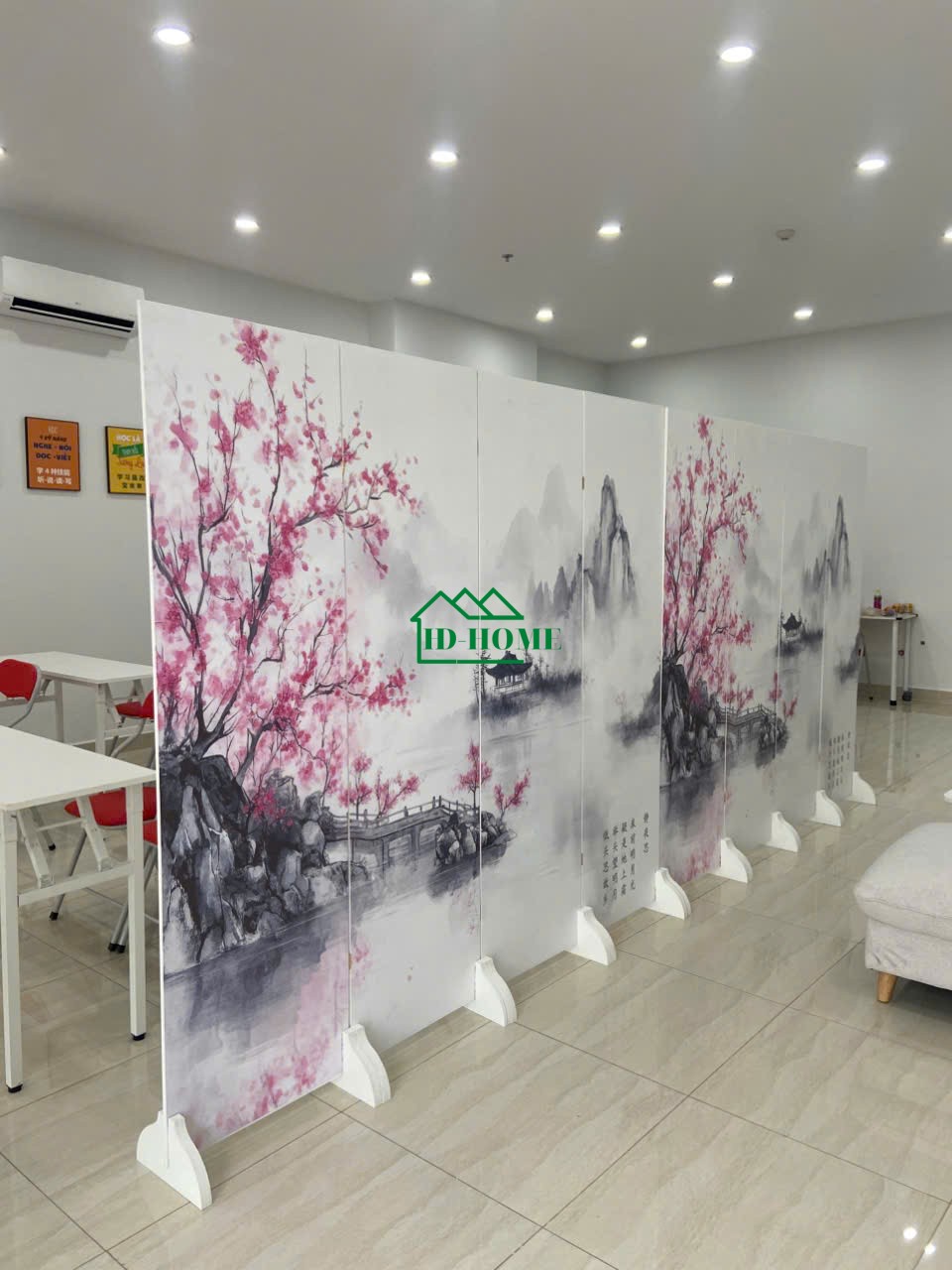 binh phong go mdf tranh canvas tphcm