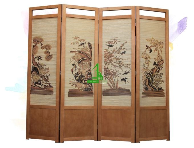 NHỮNG MẪU BÌNH PHONG GỖ CHE BÀN THỜ