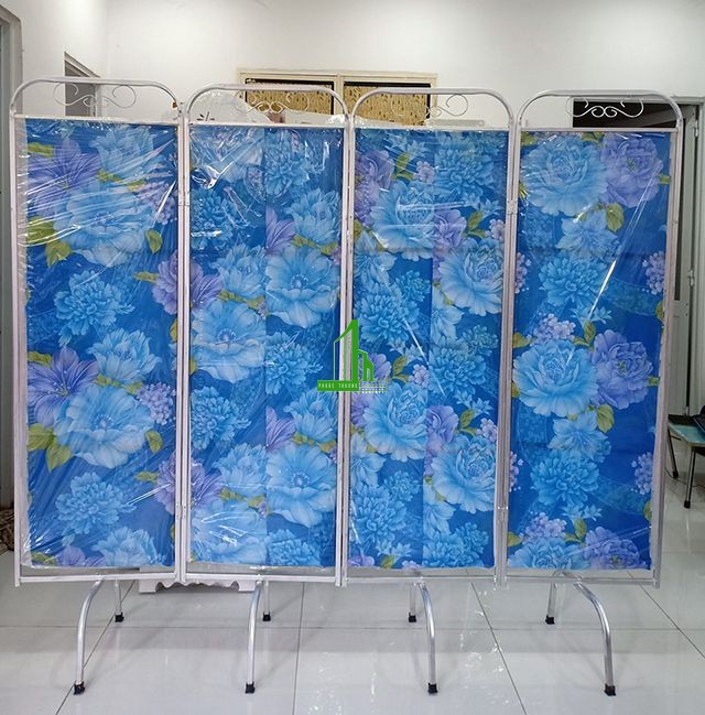 Bình phong vải khung nhôm