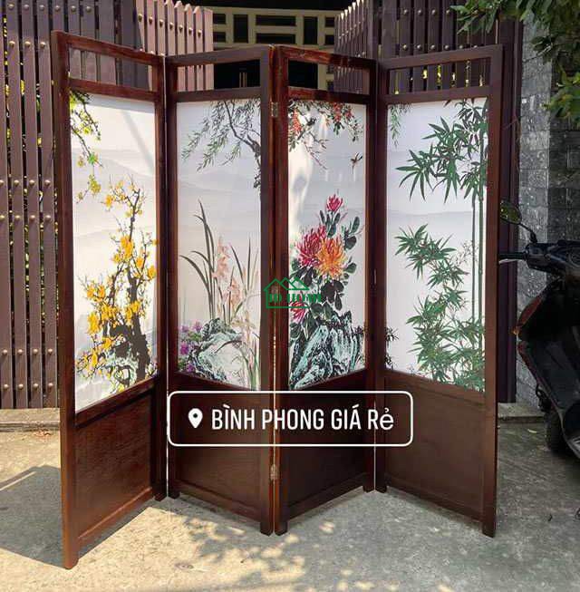 binh phong go tranh tu quy 44